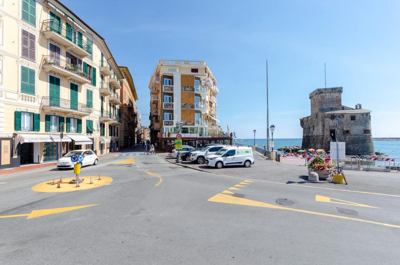 Alla Casa Rosa Al Mare- Centrale A Di Fronte Al Mare- Emozionante- Garage Privato Gratuito A 800 Mt- Aria Condizionata-Wifi Рапалло Екстер'єр фото