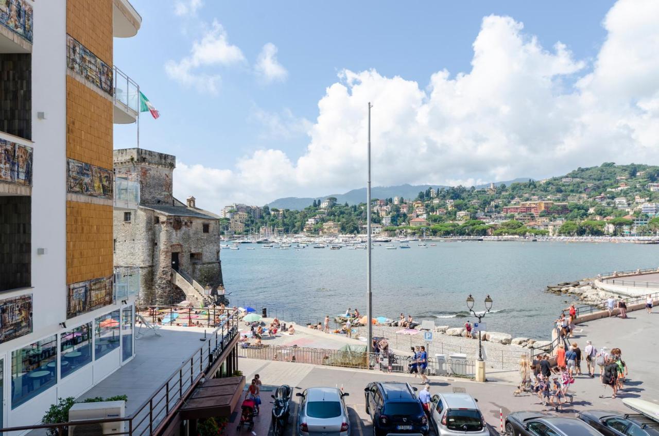 Alla Casa Rosa Al Mare- Centrale A Di Fronte Al Mare- Emozionante- Garage Privato Gratuito A 800 Mt- Aria Condizionata-Wifi Рапалло Екстер'єр фото