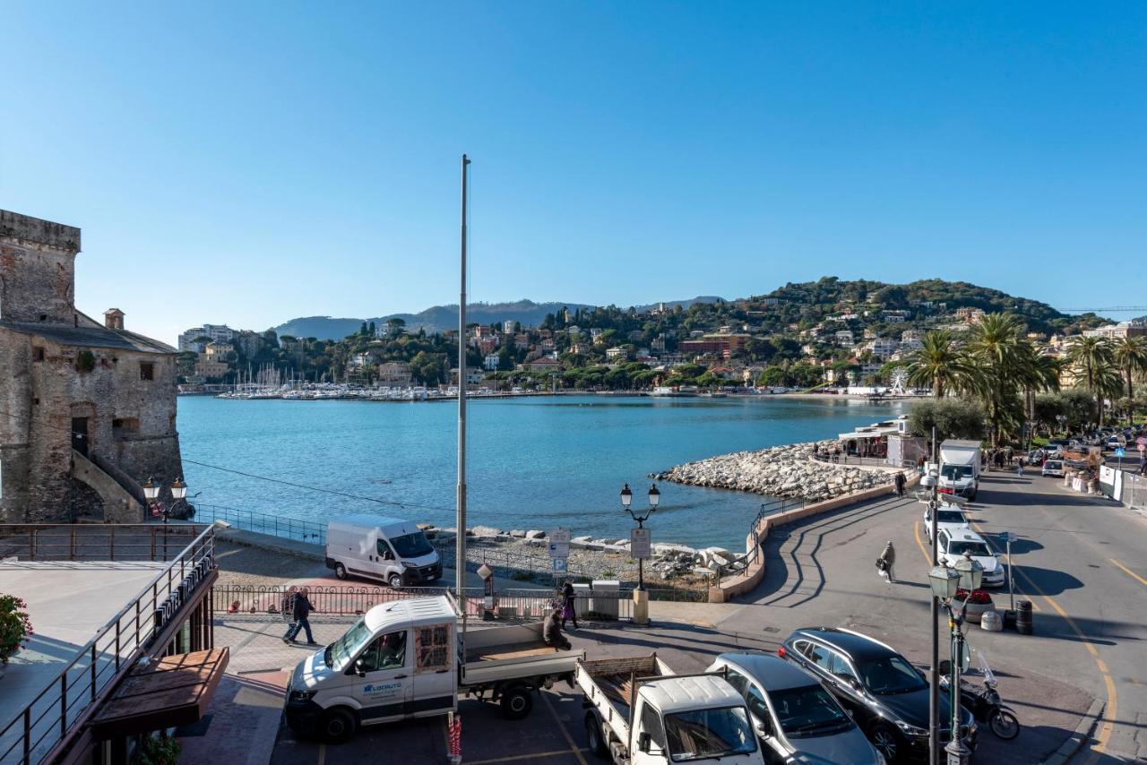 Alla Casa Rosa Al Mare- Centrale A Di Fronte Al Mare- Emozionante- Garage Privato Gratuito A 800 Mt- Aria Condizionata-Wifi Рапалло Екстер'єр фото