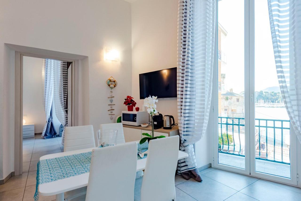 Alla Casa Rosa Al Mare- Centrale A Di Fronte Al Mare- Emozionante- Garage Privato Gratuito A 800 Mt- Aria Condizionata-Wifi Рапалло Екстер'єр фото